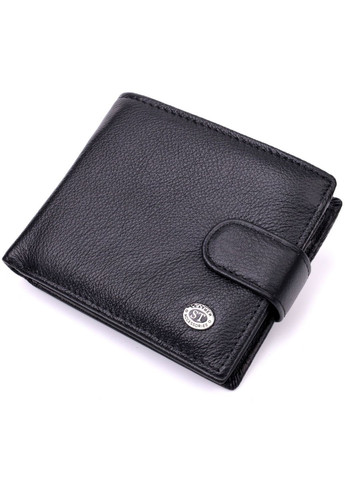 Чоловічий шкіряний портмоне 11,3х9,5х2 см st leather (288046796)