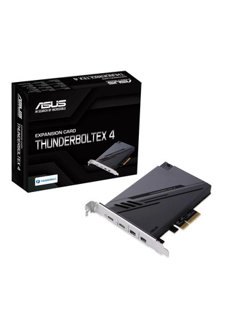 Плата-адаптер PCIe ThunderboltEX 4 USB Type-C PCIe 3.0 X4 Expansion Card Asus (316680591)