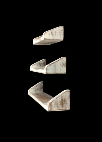 Набір настінних полиць з дерева Мердека браш (НСП-006122) No Brand (328072558)