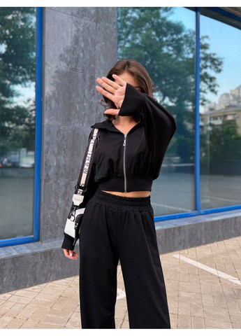 Женский костюм с зип-худи "Базовый комфорт" | Размерная сетка в описании DK/DL Мода без кордонів (360818602)