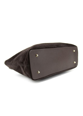 Сумка классическая женская на плечо из натуральной замши и кожи. RoyalBag F-IT-7667DB (362379470)