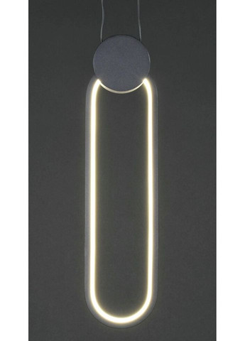 Люстра світлодіодна підвісна LED світильник для квартири на стелю ледве 27134 Чорний 45-200х10х10 см. Sunnysky (335975226)