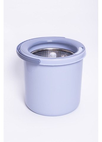 Набір для вологого прибирання з круглою телескопічною шваброю з мікрофібри та відром із віджимом для дому HP-35015-21 Household (372155173)