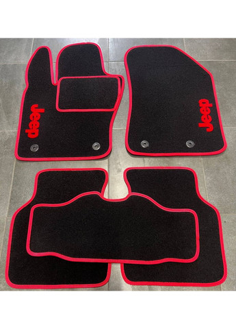 Ворсовые коврики в салон для JEEP ((2016-2020))/Джип Компас Beltex Compass (360617224)