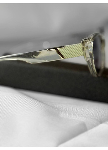 Стильные женские очки в молочном цвете. No Brand (367582904)