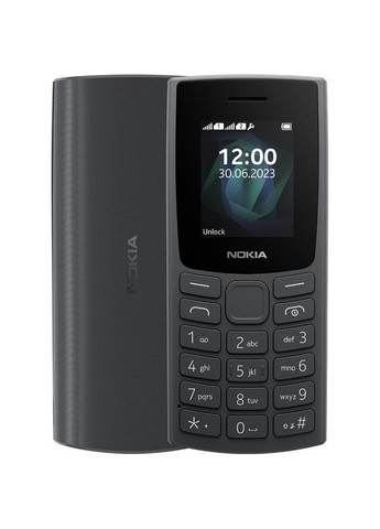 Мобільний телефон 105 SS 1 sim 2023 Charcoal (1GF019EPA2C01) Nokia (282928317)