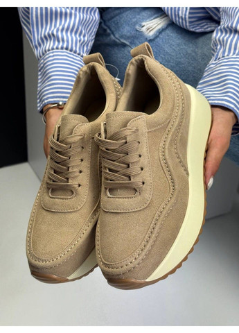 466 Кросовки Замшевые Бежевые Yimeili бежевые демисезоны (367960227)