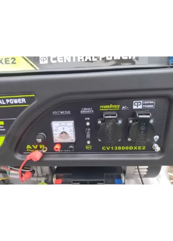 Бензиновый генератор 8,0 кВт Central Power CV13800DXE2 с электростартером (41415-CV13800DXE2_25319) XPRO (393252833)