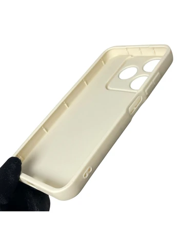 Чохол силіконовий Soft Touch з 3D принтом для Spark 10 (KI5q) молочний (Повний захист камери) Tecno (381487825)
