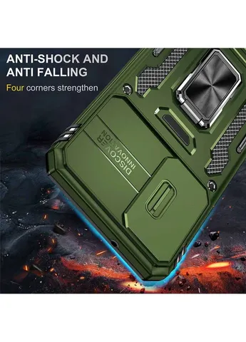 Ударопрочный чехол Camshield Army Ring для Samsung Galaxy S22+ No Brand (383411769)