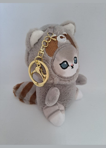 М'який брелок Котик у костюмі Єнота No Brand (333163675)