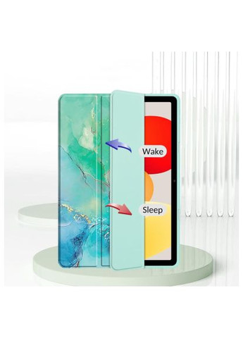 Чохол до планшета Soft Edge TPU Xiaomi Redmi Pad SE 8.7" Green Marble (712574) BeCover Soft Edge TPU Xiaomi Redmi Pad SE 8.7&quot; Green Marbl (366693749)