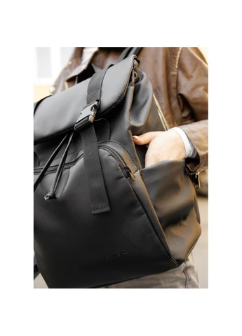 Женский Рюкзак RollTop 0SHn черный Sambag SB-22618001 (400734762)