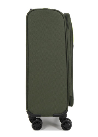 Чемодан маленький S тканевый 22204 58×36×22см 35+9см Хаки Snowball (297642922)