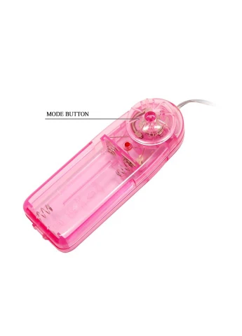Вакуумна помпа для клітора з вібростимуляцією BUTTERFLY CLITORAL PUMP, BI-010125R Baile (383091090)