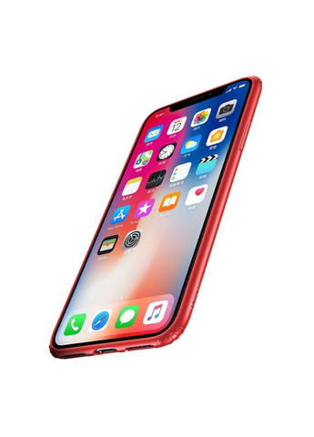 Панель Soft для iPhone X Red (WIAPIPHX-SJ09) Baseus (352506456)