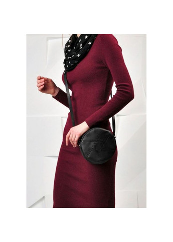 Жіноча шкіряна сумка Бон-Бон чорна Crazy Horse BlankNote кросс-боди (348359293)