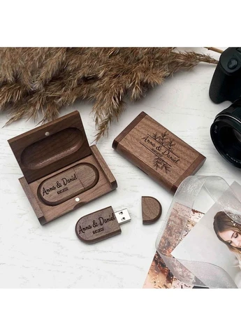 USB флешка гравіровка My Family SkinWood (389406469)