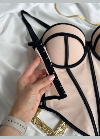 Розкішний бюст'є - корсет з силуетними швами No Brand (324646501)