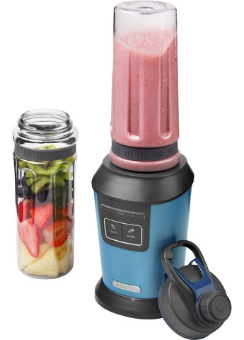 Блендер для полосы стационарный 800Вт, 2 емкости, чаша-600мл, титановые лезвия, вакуумные крышки, Sencor (341316301)