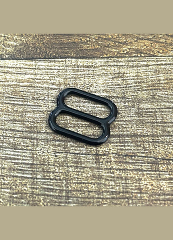 Регулятор для бретелі чорний 10 мм No Brand (334011067)