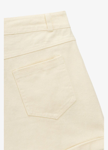 Шорты джинсовые однотонные женские 9913 Молочный shop (2000991049222) No Brand Шорти джинсові (362901775)