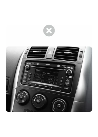 Штатная магнитола PRO 98128 2K 8+128 Gb Toyota Corolla 10 E140 E150 2006-2013 (B) 9" Sigma (378930106)