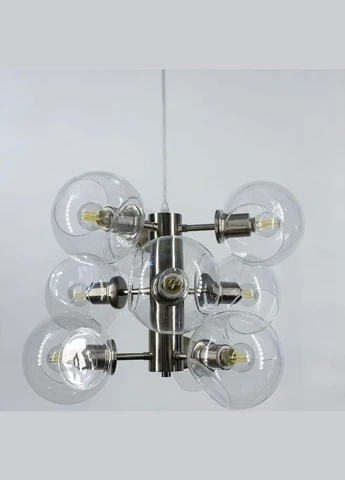 Ексклюзивна люстра в трендовому кольорі корпусу Satin Nickel LineF (397588259)