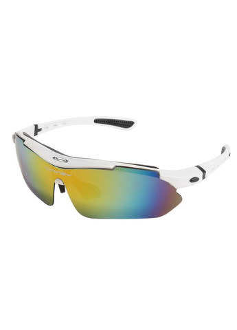 Защитные тактические очки с поляризацией белые 5 линз One siz+ Oakley (280826711)
