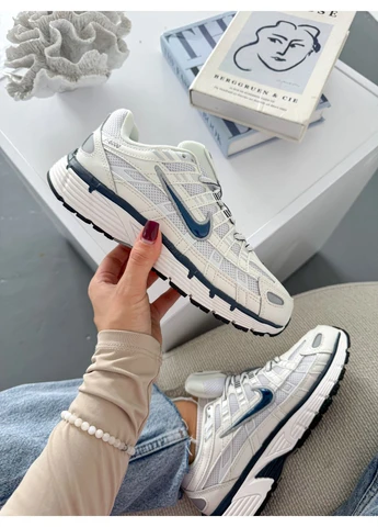 Кросівки жіночі і чоловічі Nike P-6000 Summit White Obsidian | Найк Р-6000 білі No Brand білі демісезони (377879278)