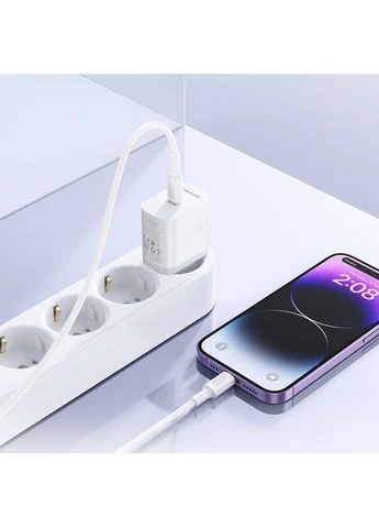 Мережевий зарядний пристрій BA99A Breeze single port PD20W charger Borofone (389297439)