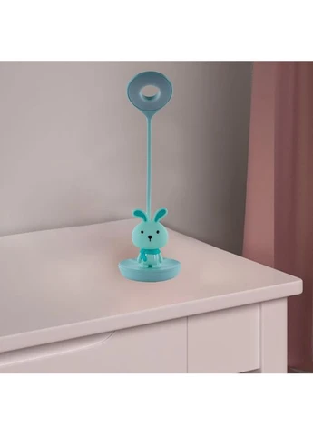 Настольная лампа LED с аккумулятором Bunny, зеленый (Срок доставки до 10 дней!) MIC (385845515)