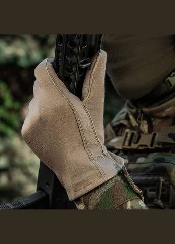 Перчатки Nomex Sport Leather Coyote M-TAC (315339507)