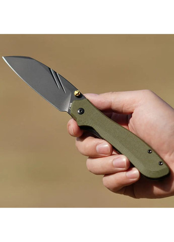 Ніж Fugly Black Blade, AR-RPM9, G10 green CJRB (385885441)