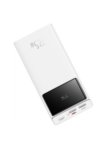 Внешний аккумулятор 30000mAh 22.5W White (с простым зарядным кабелем серии) Baseus Star-Lord Digital Display Fast Charge Power Bank (386038013)