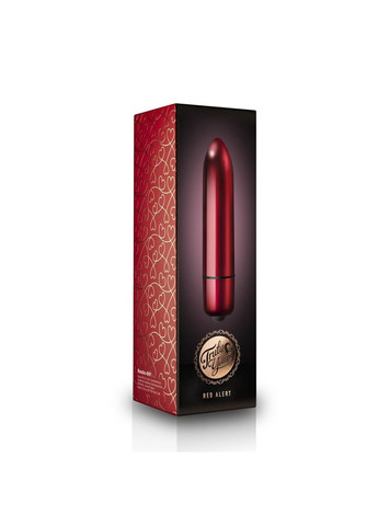 Вибропуля RO120mm 10 Red Alert (12*2см) Rocks-Off (315013806)