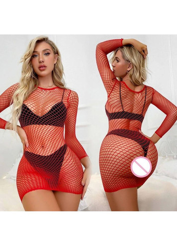 Червона відвертий міні-сукня відкрита та спокуслива s/m/l k0758-3 футляр No Brand