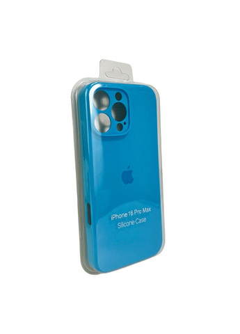 Чехол для смартфона Silicone Full Case AA for Apple iPhone 16 Pro 44,Light Blue (FullAAi16P-44) No Brand Camera Protect (372841816)