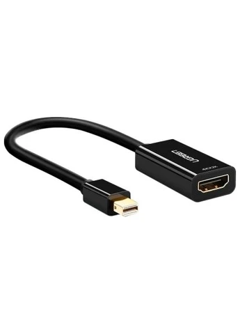 Перехідник (40360) Ugreen Mini DisplayPort M to HDMI F 4K 30Hz black (388939776)