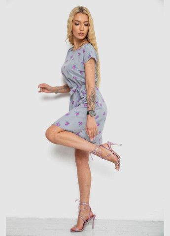 Синя кежуал сукня з принтом Ager