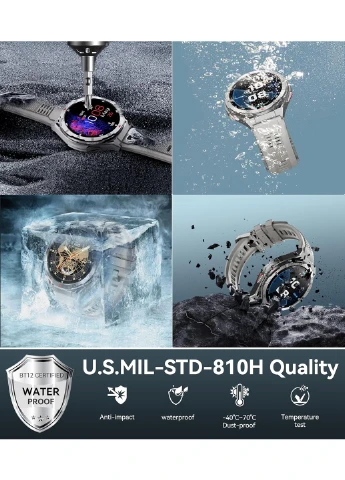Годинник BT12 Grey Oukitel (371767790)