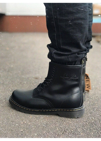 Черевики чоловічі Dr. Martens 1460 Black 11822006 Доктор Мартинс (Хутро) No Brand (369384058)