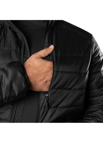 Чорна демісезонна куртка storm hood 2.0 black Camotec