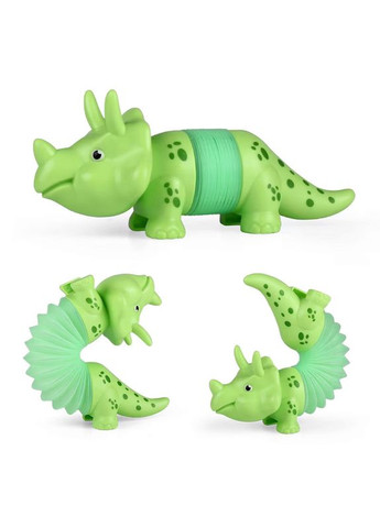 Іграшка-антистрес динозаври (набір із 3 штук) з рухомим корпусом, No Brand (366303929)
