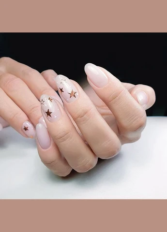 База для гель-лаку UV/LED Fiber Base Milk Pink з нейлоновими волокнами, 17 мл PNB (377188757)