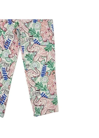 Комбинированные летние брюки Kenzo