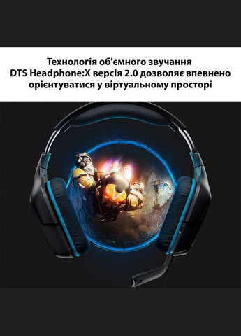 Гарнитура G432 Black (981000770) Logitech (315604478)