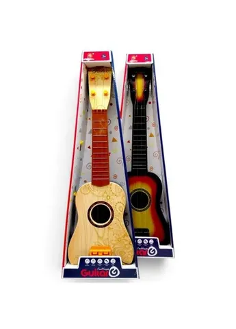 Гітара зі струнами, в коробці р.56x7,5x19,5 см (БЕЖЕВИЙ) YG Toys (411509786)