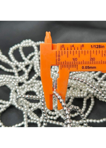 Бусины гематит шарик 2,5 мм, (95 шт) - светлое серебро Plus-plus (354797808)