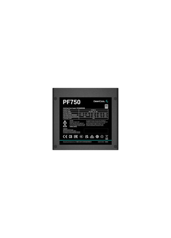 Блок питания (PF750) DeepCool 750w (275997782)
